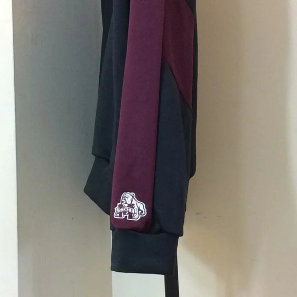 Mississippi State Univ Bulldogs adidas Hoodie - Picture 4 of 9